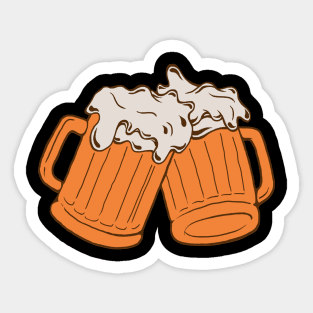 Beer Cheerrss Sticker